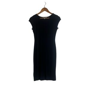 Velvet Torch black short sleeve midi dress. Size medium